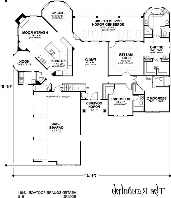 Floorplan image of The Randolph House Plan